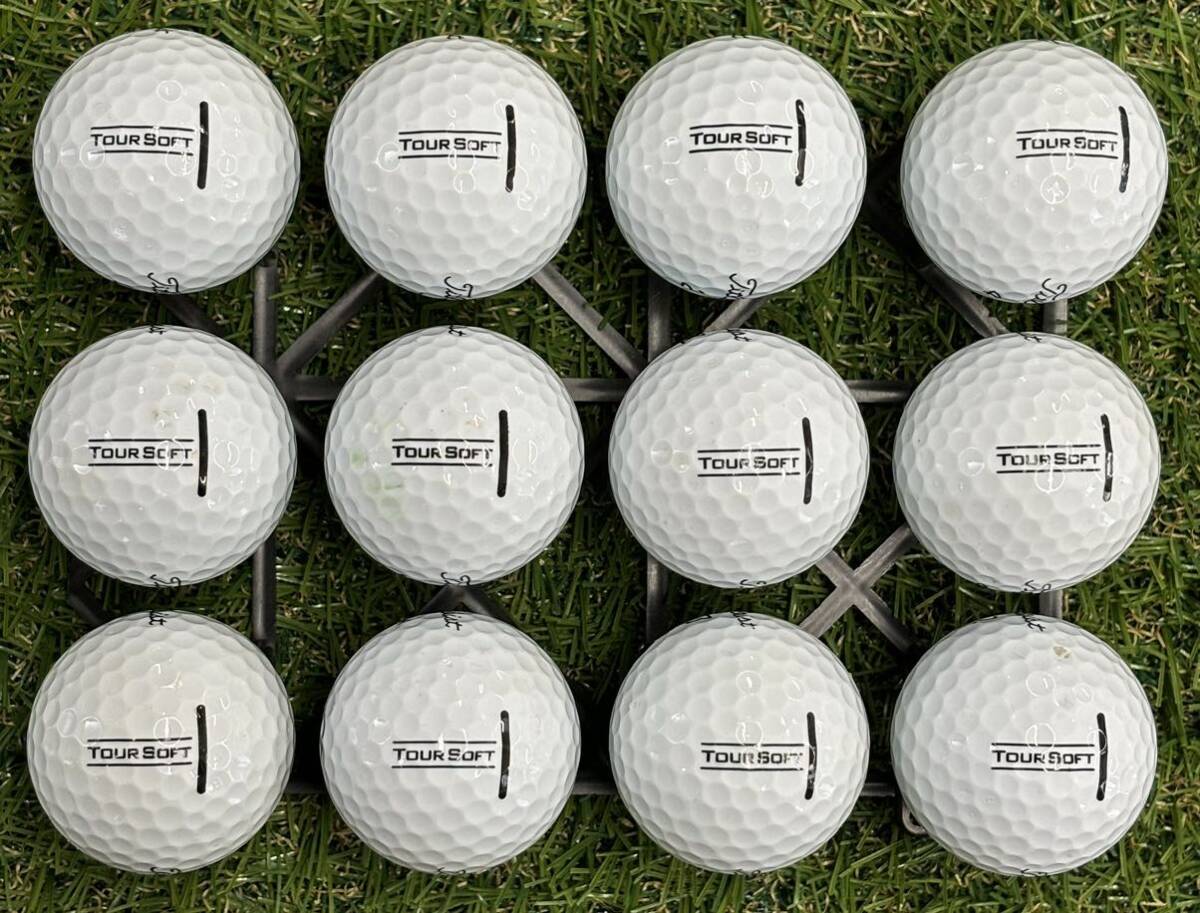 Titleist タイトリストTOUR SOFT 2022年モデル【A級ランク】12個セット ロストボール 36_画像4