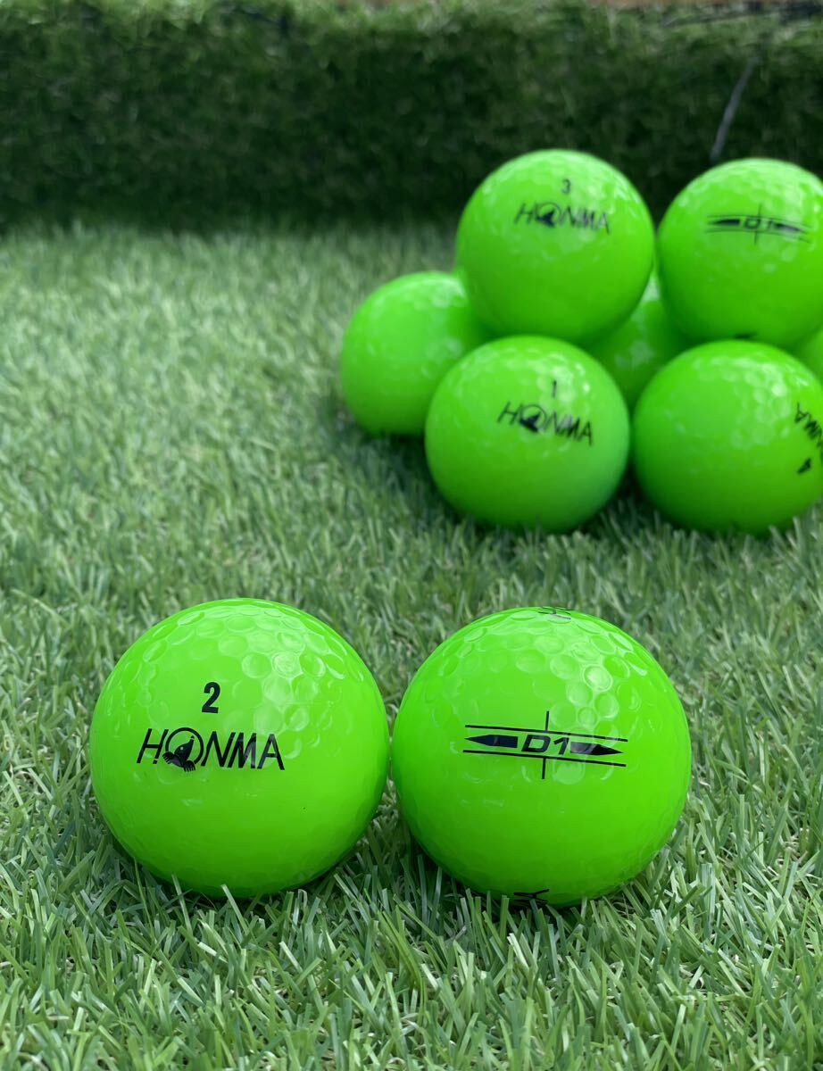 本間ゴルフボール HONMA D1 2022年モデル 【S級ランク】12個セット ロストボール ⑬の画像1