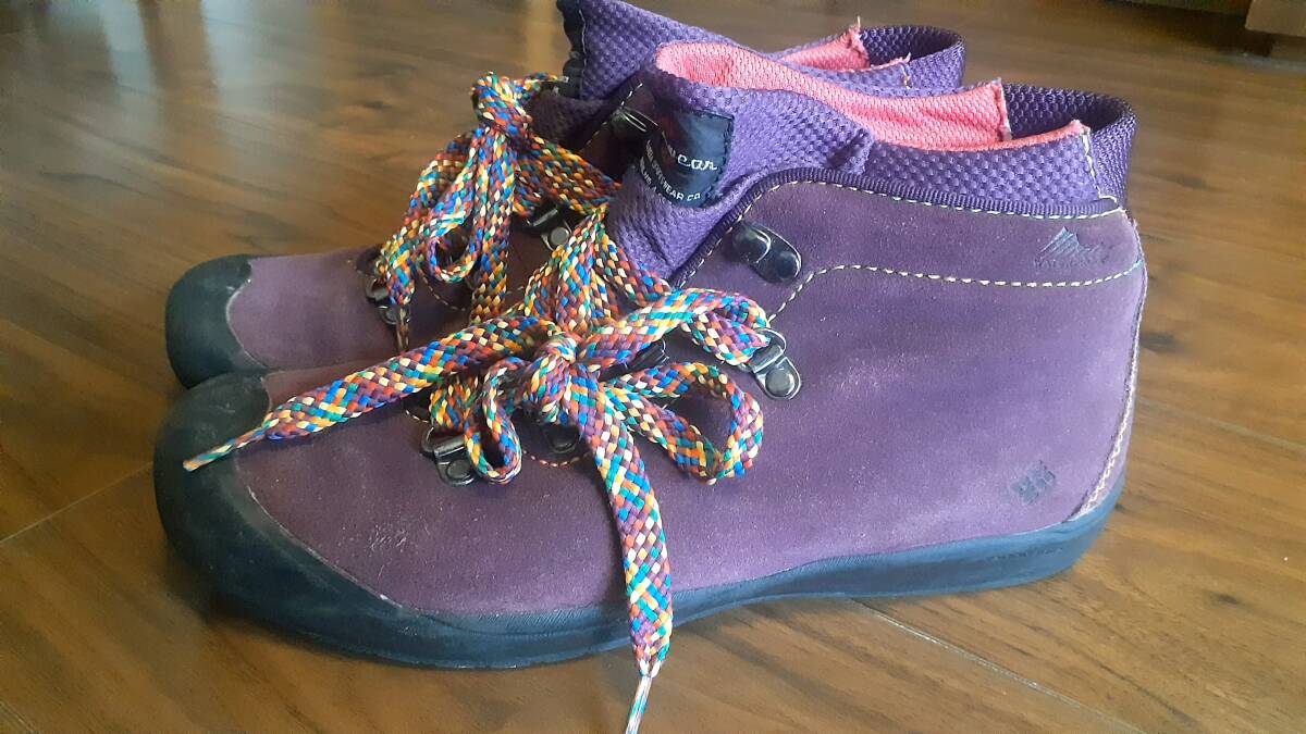 Columbia Colombia ton en boots 24cm purple 