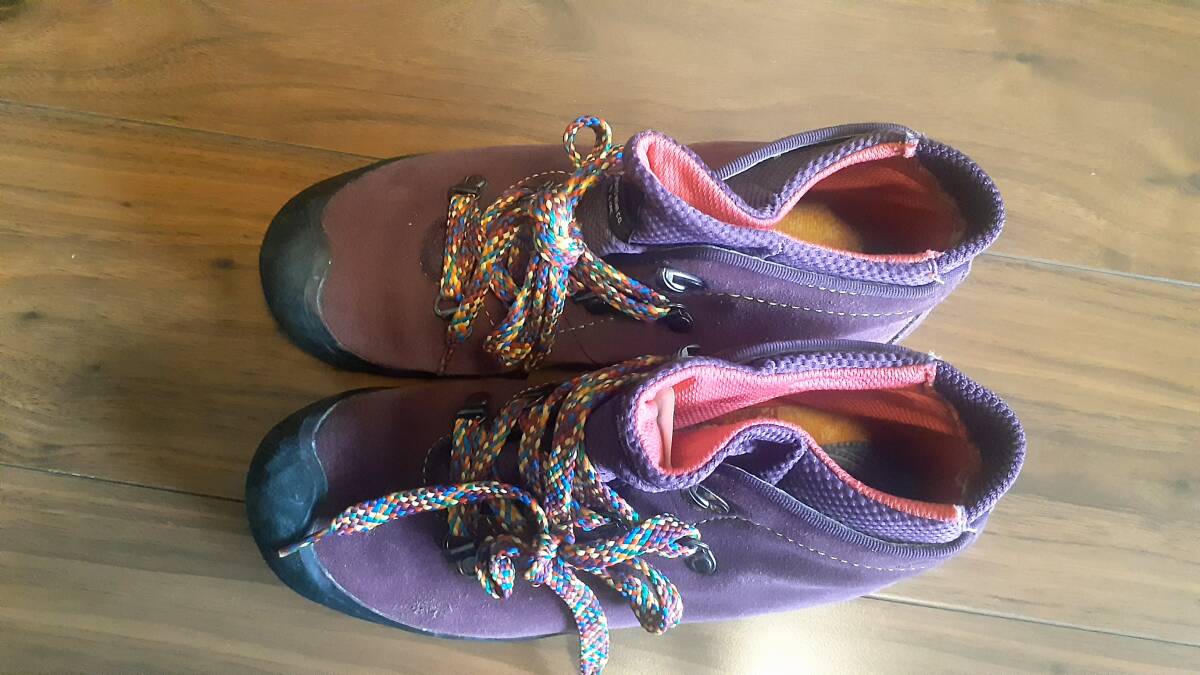 Columbia Colombia ton en boots 24cm purple 