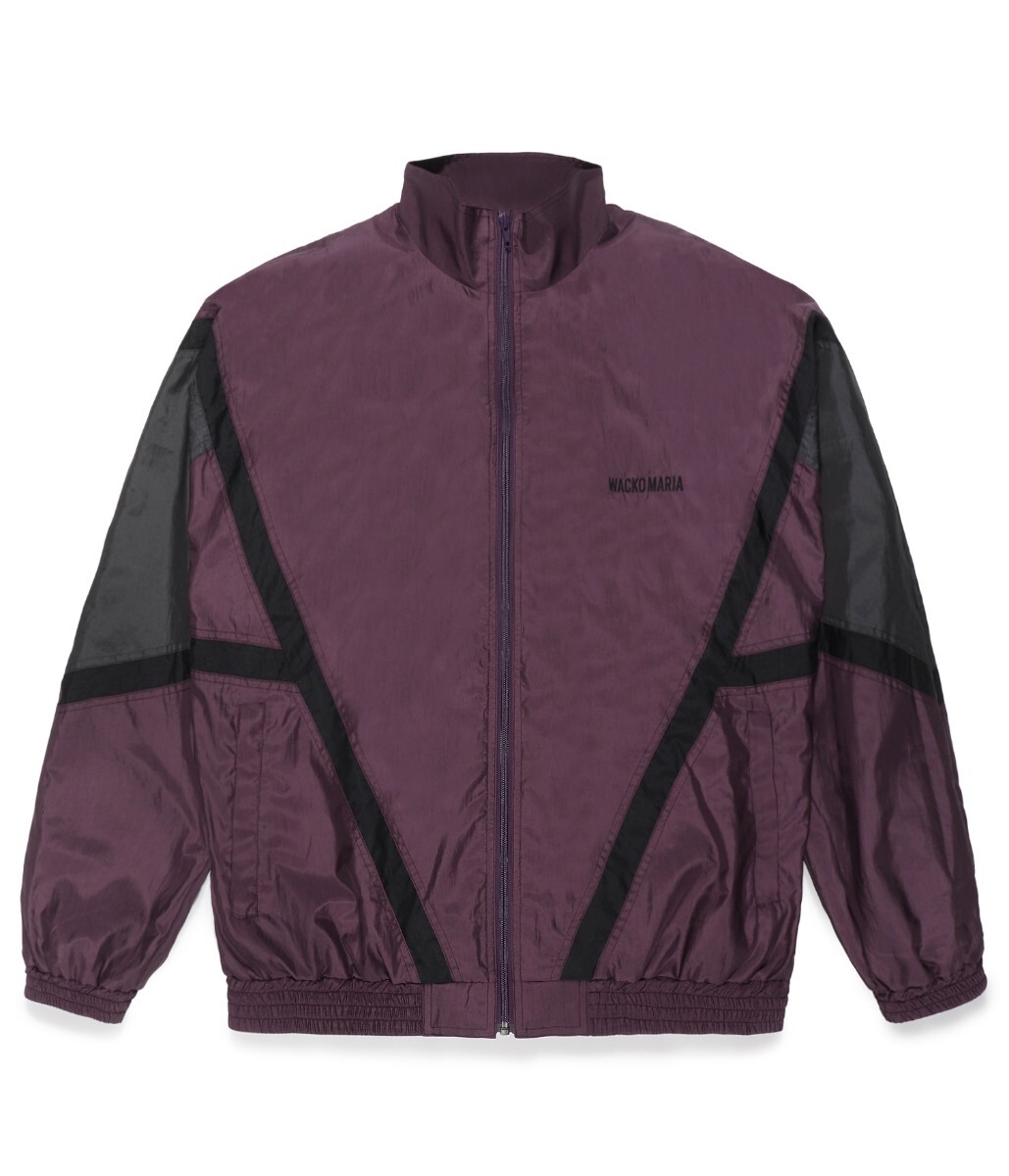 WACKO MARIA ワコマリア トラックジャケットL即完売パープル WACKO MARIA ワコマリア トラックジャケットL即完売パープル