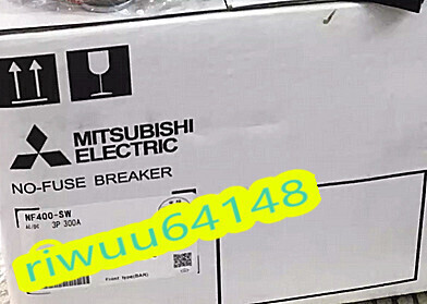 【保証付き】【送料無料】★新品！　MITSUBISHI/三菱 　NF400-SW 3P 300A　　ノーヒューズ ブレーカー_画像1