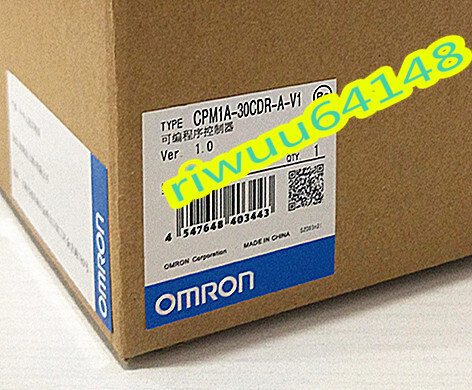 【保証付き】【送料無料】★新品！　OMRON/オムロン　 CPM1A-30CDR-A-V1 　　プログラマブルコントローラ_画像1