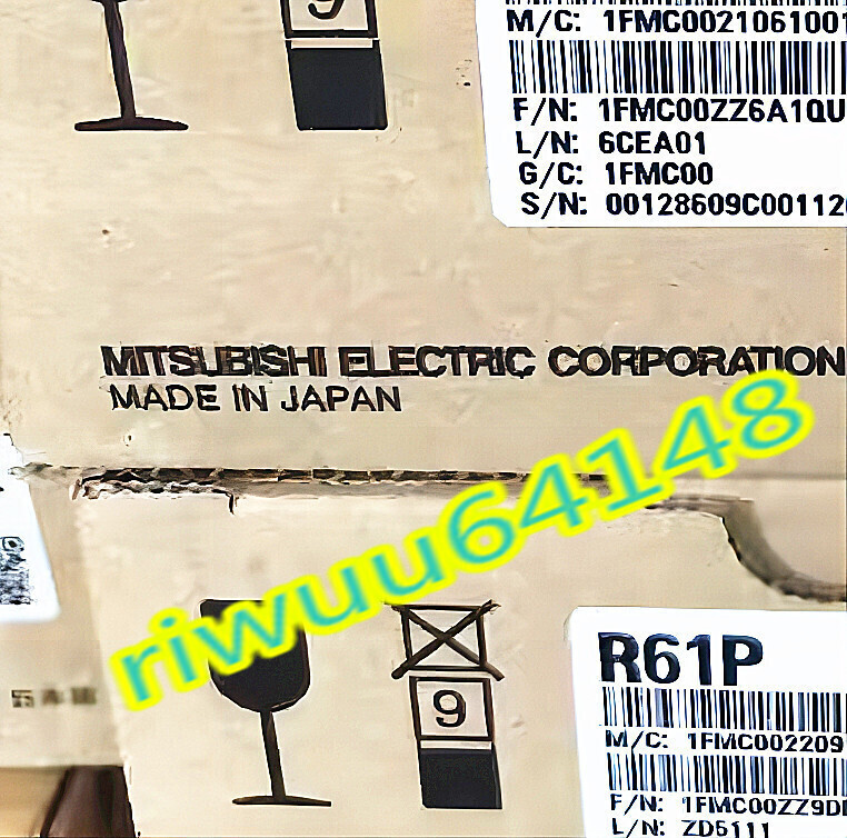 【保証付き】【送料無料】★新品！　MITSUBISHI/三菱 MELSEC iQ-R 電源ユニット R61P シーケンサ_画像1