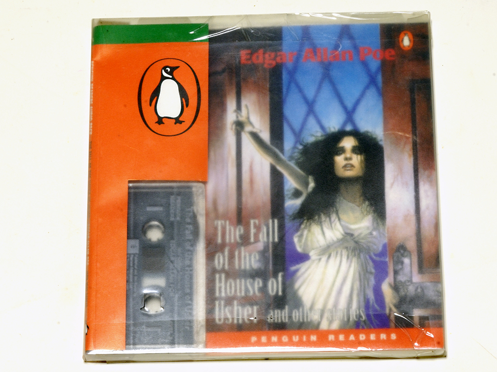 ★カセット & ペーパーバック★『アッシャー家の崩壊 The Fall of the House of Usher』ポー Edgar Allen Poe★ペンギン Penguin Readers_画像3