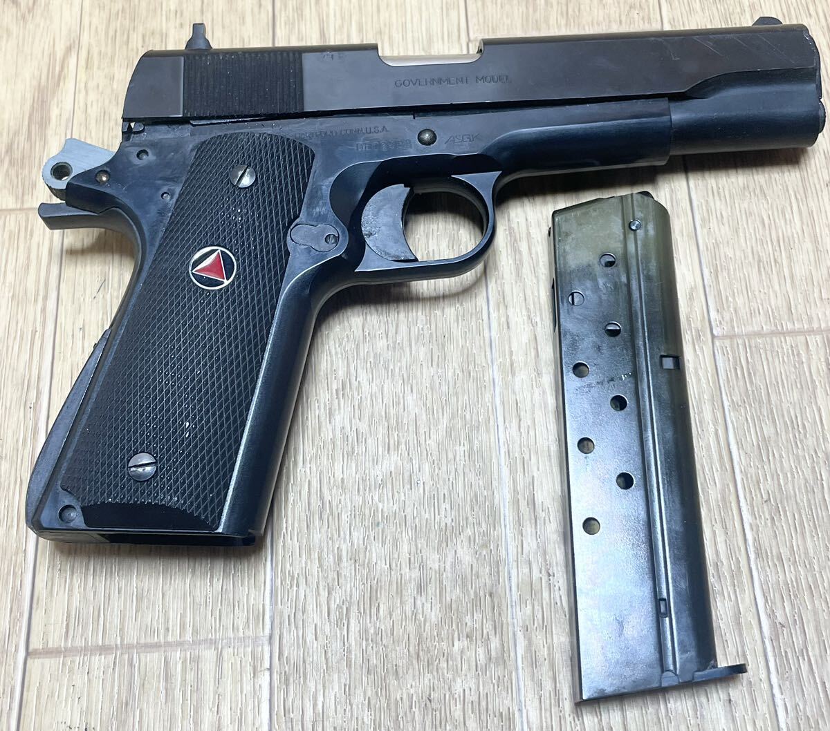 COLT 10㎜ AUTO DELTA ELITE ハンドガン コルト デルタ エリート ガスガン ASGK刻印 銃 ハンドガン D2の画像4