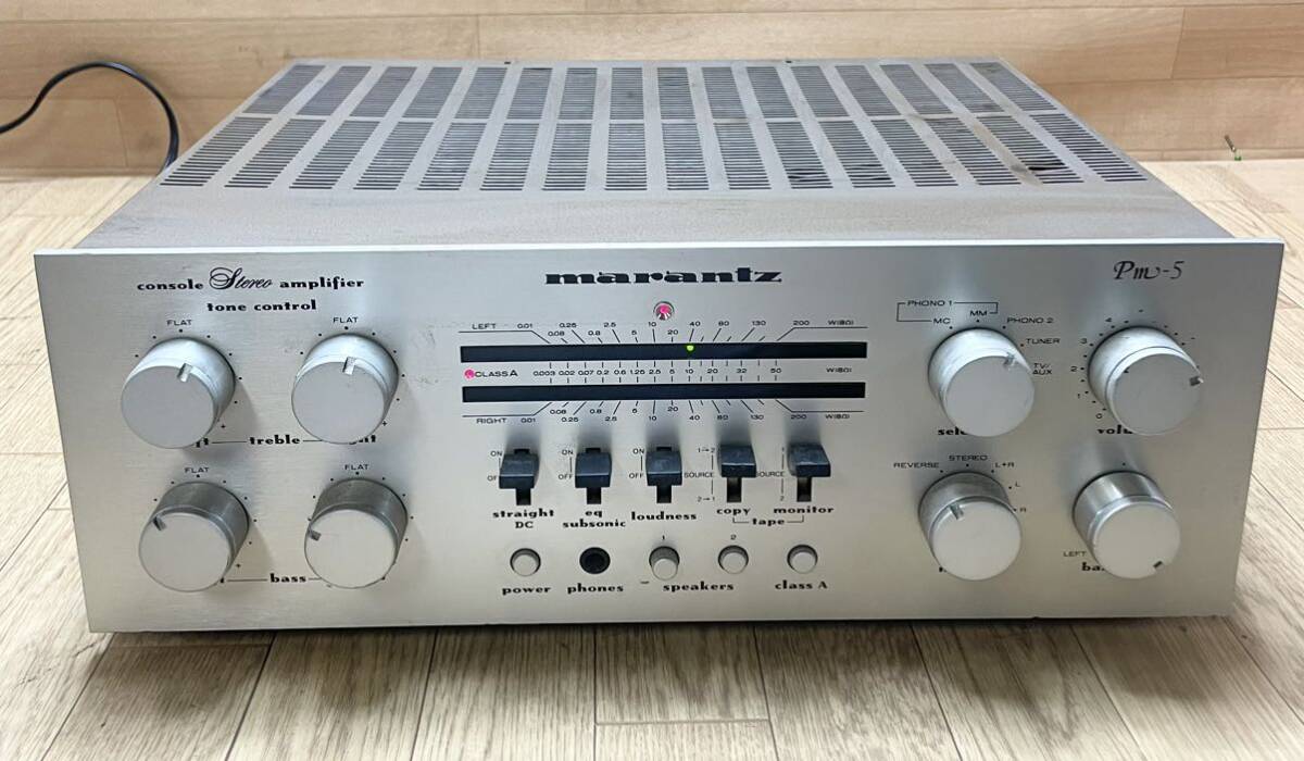 marantz console stereo amplifier アンプ ESOTEC series PM-5 マランツ お宝 希少 コレクター コレクション B4の画像2