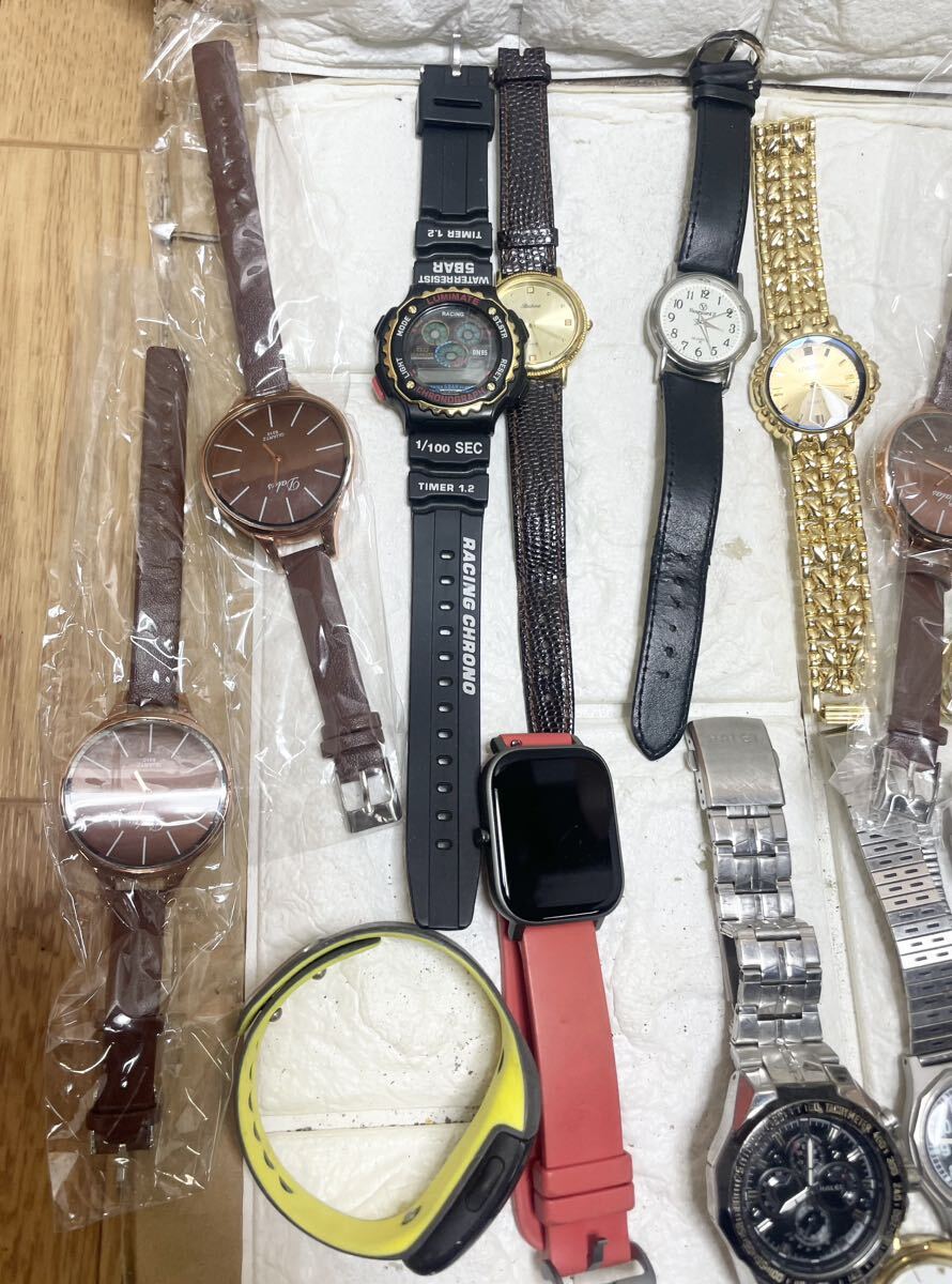 未使用 あり 未選別 腕時計 懐中時計 55個 大量 まとめて 約2.6kg 時計 メンズ レディース 希少 コレクション コレクター ⑬_画像2