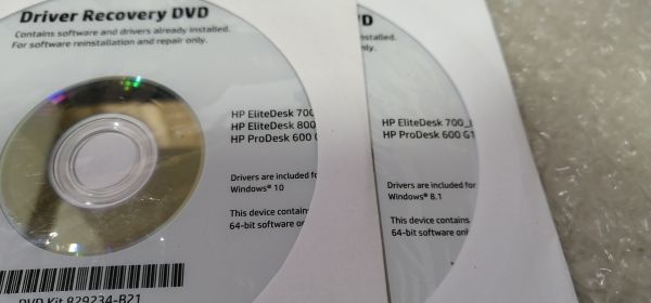 ZD1as 4枚組 HP EliteDesk 700_800 ProDesk 600 G1 DVD Win10(64Bit) Win7(32Bit+64Bit) Win8.1(64Bit)_画像2