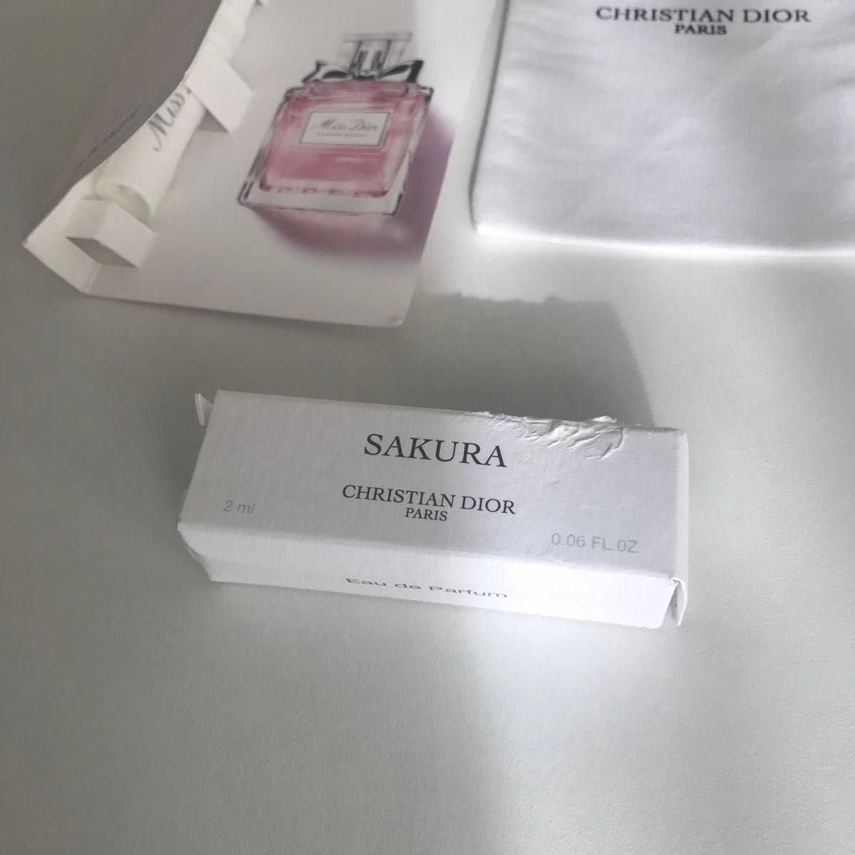 Dior ディオール　SAKURA2ml ミスディオール　ブルーミングブーケ1m ポーチ付き　3点セット　新品未使用　 