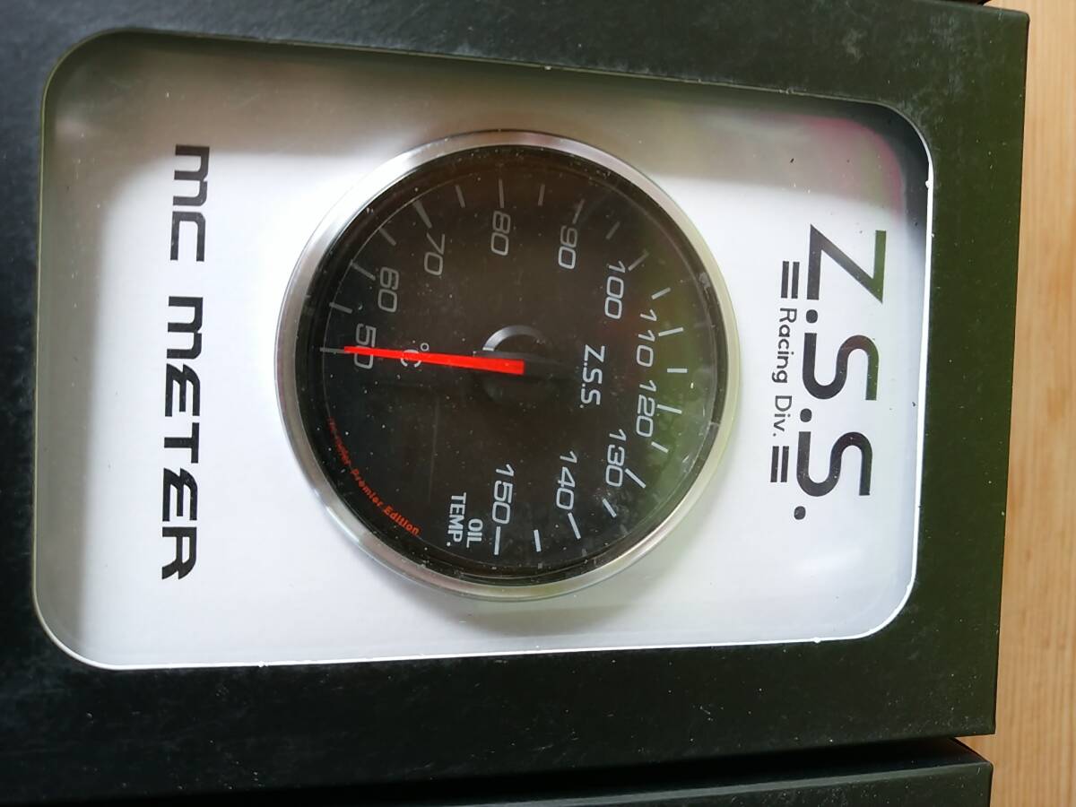 ☆Z.S.S. MC Meter Premium Edition φ60 水温計　油温計　油圧計 電子式 追加 メーター 新品_画像3
