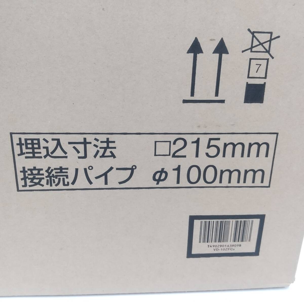 1980[ new goods unopened goods ] duct for exhaust fan ceiling . included shape VD-10ZFC9 Mitsubishi 