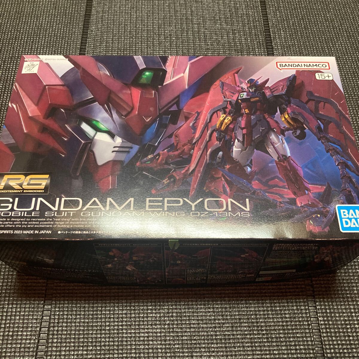 新品　未組立 バンダイ GUNDAM EPYON ガンダムエピオン RG 1/144 MOBILE SUIT GUNDAM WING OZ-13MS ガンプラ_画像1