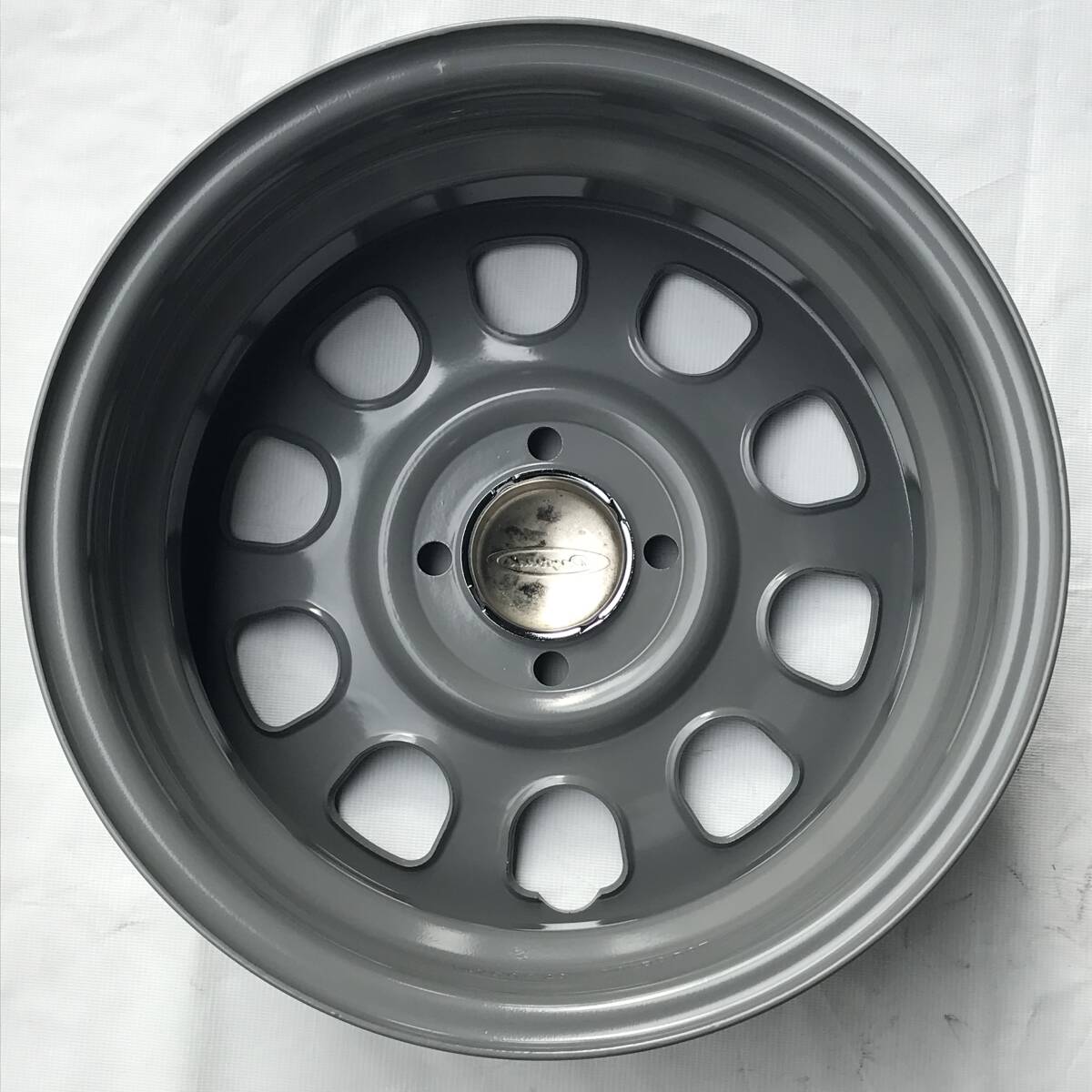 デイトナ G2 グレー 12-4.0J 4H100 ＋42 TOYO OPEN COUNTRY R/T 145/80R12 ピクシスバン エブリィ キャリィ ハイゼット 軽トラ 軽バン_画像4