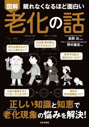 図解　眠れなくなるほど面白い　老化の話 正しい知識と知恵で老化現象の悩みを解決！／長岡功(監修),野村義宏(監修)_画像1