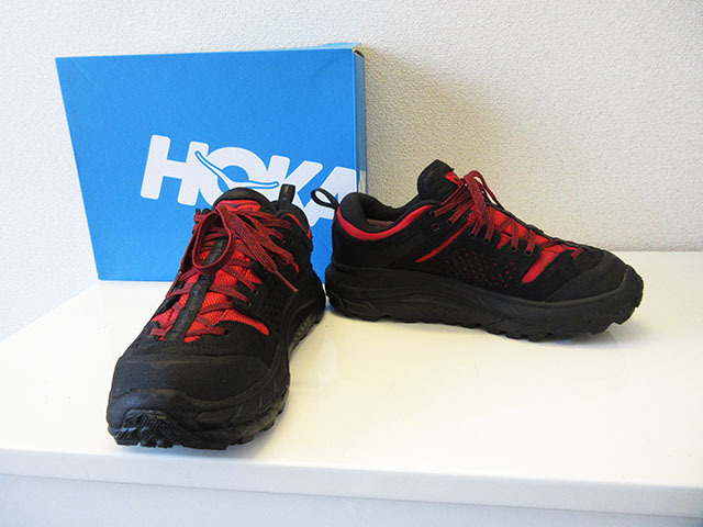 エンジニアードガーメンツ★≪税込定価31,320円≫★ENGINEERED GARMENTS × HOKA ONE ONE - TOR ULTRA LOW EG / Black×Red【US7】★箱有り_画像1