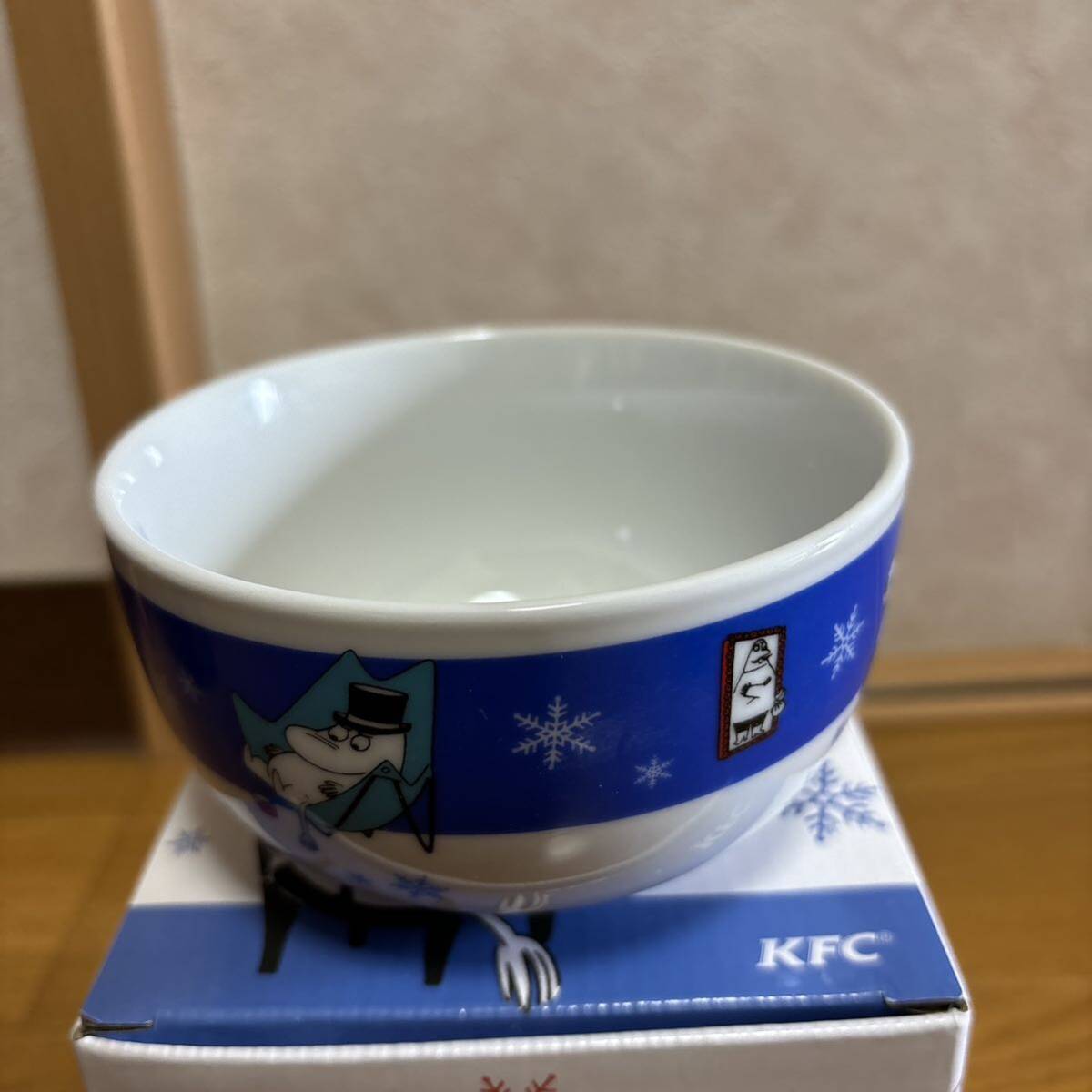 非売品 未使用 未開封 KFC ケンタッキー ムーミン スプーン付ボウル_画像5