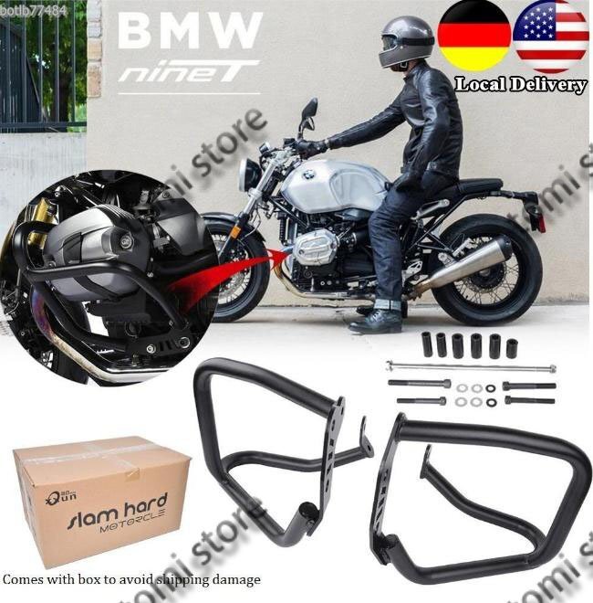 Bmw RnineT レーサー スクラン Urban Pure 2014-2021 クラッシュバー エンジンガード フレーム バンパー オートバイ_画像1