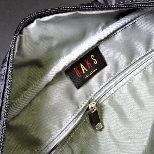  новый товар DAKS LONDON Dux London сделано в Японии 2WAY плечо ремень есть сумка "Boston bag" чёрный ACE Ace производство мужской женский 