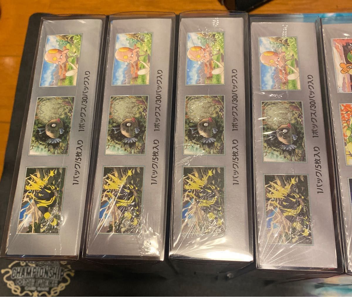 古代の咆哮×4box未来の一閃×4 シュリンク付き　boxローダー付き　ポケカ　ポケモンカード