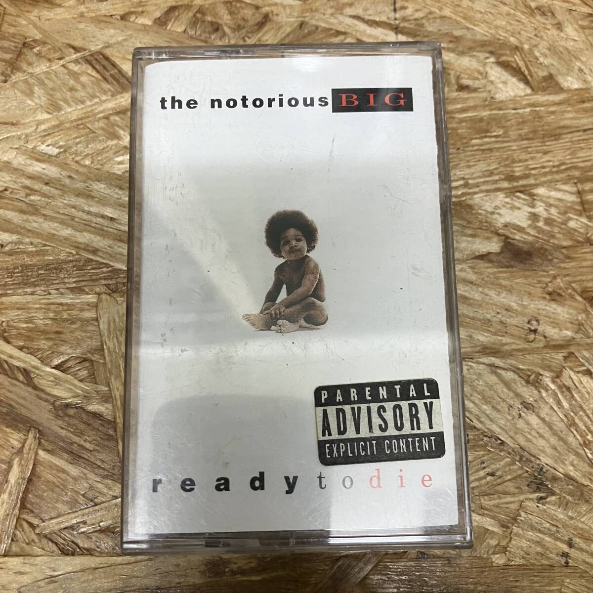 siHIPHOP,R&B THE NOTORIOUS B.I.G. - READY TO DIE album! TAPE secondhand goods 