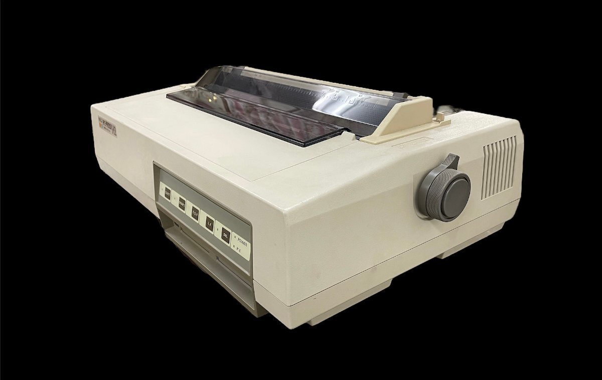 [ retro ] NEC Япония электрический японский язык серийный принтер PC-PR201 1983 год начальная модель персональный компьютер матричный system иероглифы принтер Vintage 