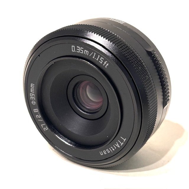 【美品】銘匠光学 TTArtisan AF27mm f2.8 単焦点レンズ ソニーE/APS-C用 カメラレンズ ズーム 撮影_画像1