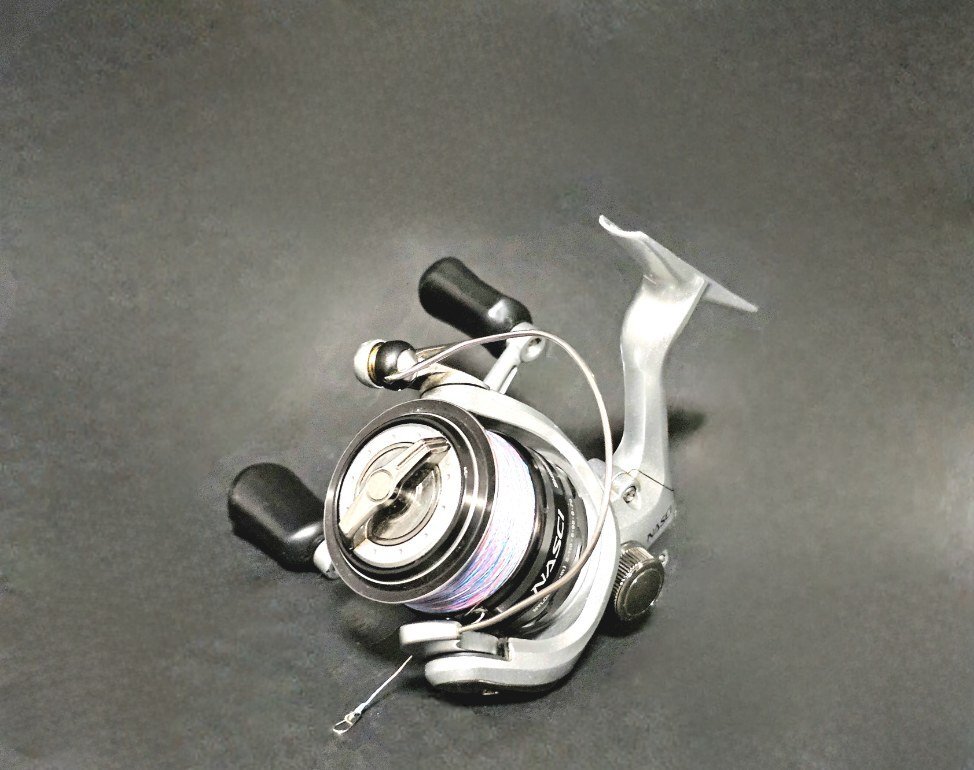 SHIMANO シマノ NASCI ナスキー C3000SDH スピニングリール 釣り道具 HMY_画像1