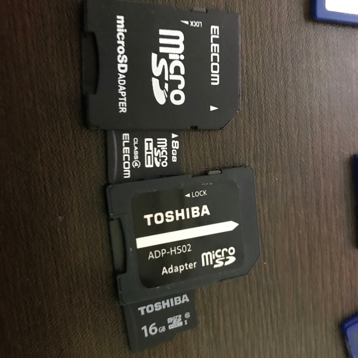 SDHCカードまとめ売り 東芝等9枚セット SDHC7＋micro SDHC 二枚