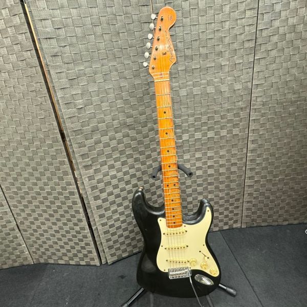 G815-D1-900* Fender крыло электрогитара STRATOCASTER Fender Stratocaster чёрный черный 6 струна струнные инструменты жесткий чехол выход звука OK ⑥