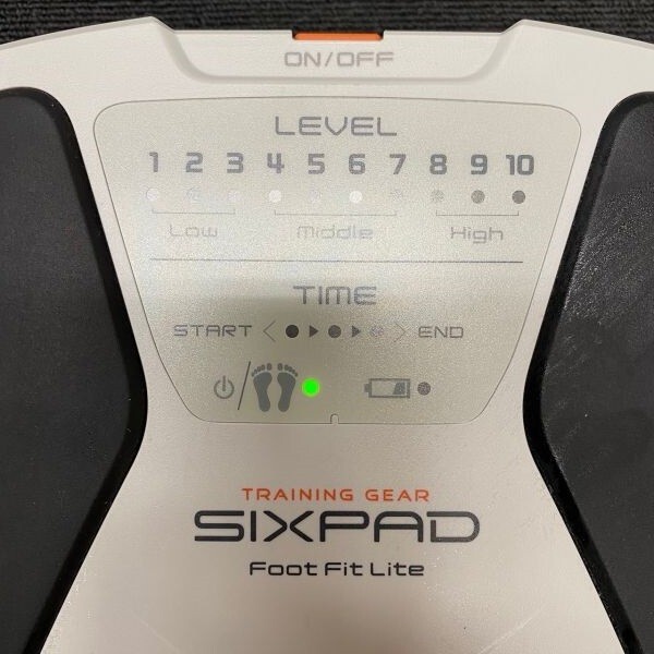 G501-C8-571 MTG SIXPAD シックスパッド FOOT Fit Lite フットフィットライト SE-AH14A ライトグレー/リモコン 取説付/通電OK ⑤の画像3