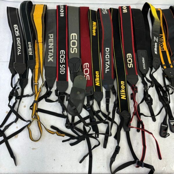 H906-000 camera strap large amount 50 pcs set Pentax / Canon / Nikon / Konica Minolta / Sony other accessory summarize ①