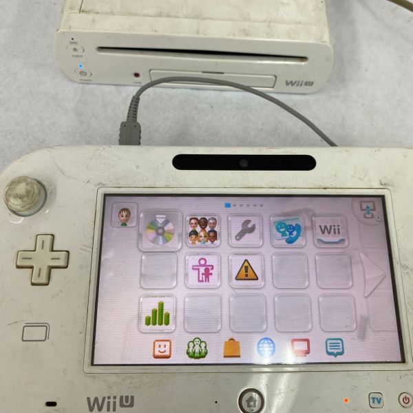 H321-D1-763 Nintendo Nintendo Wii U корпус WUP-001 белый shiro nintendo игра накладка WUP-010/ soft / дистанционный пульт 3 шт имеется ③