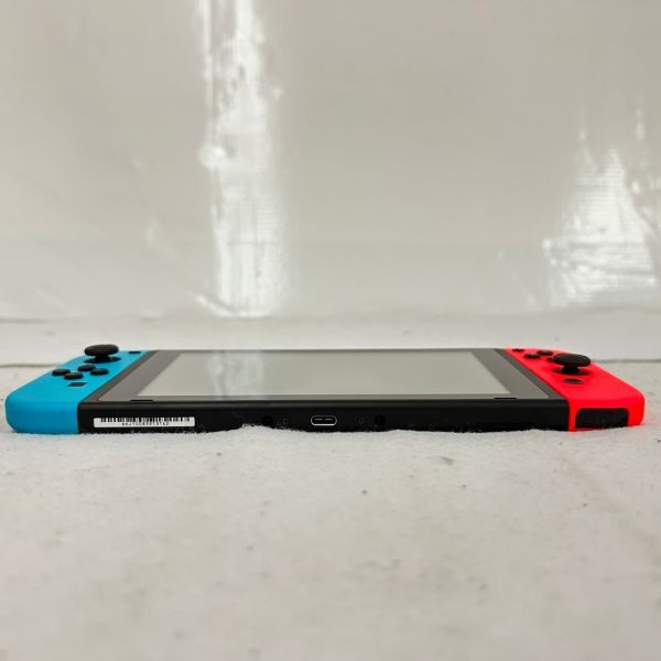 H416-C8-384 Nintendo Switch ニンテンドー スイッチ 本体 HAC-001 ネオンブルー ネオンレッド Joy-Con/未開封 どうぶつの森 通電OK ①_画像6