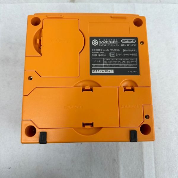 H406-O49-114 Nintendo Nintendo GAMECUBE Game Cube DOL-001 orange body / cable / controller / box / soft 2 ps attaching GC electrification O①
