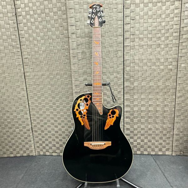 I809-O53-195◆Ovation オベーション 6868LX Standard Elite LX エレアコ アコースティックギター 6弦 弦楽器 ハードケース_画像2