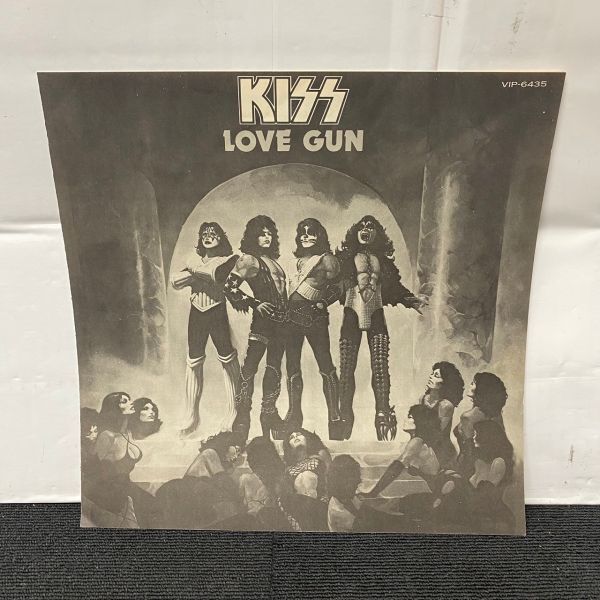 I530-O48-288 LOVE GUN KISS ラブガン キッス VIP-6435 CASABLANCA/レコード LP アルバム Vinyl/ライナー付 ⑤_画像4