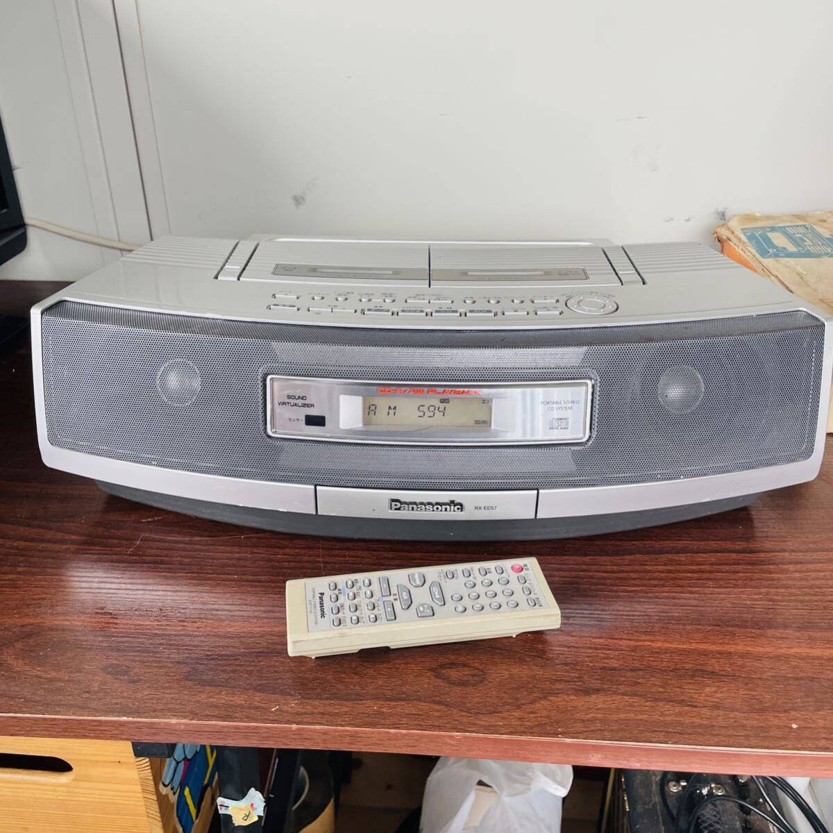Panasonic CD radio-cassette RX-ED57