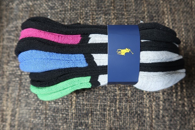 Polo Ralph Lauren ポロ ラルフローレン☆ソックス6足セット☆ユニセックス_画像1