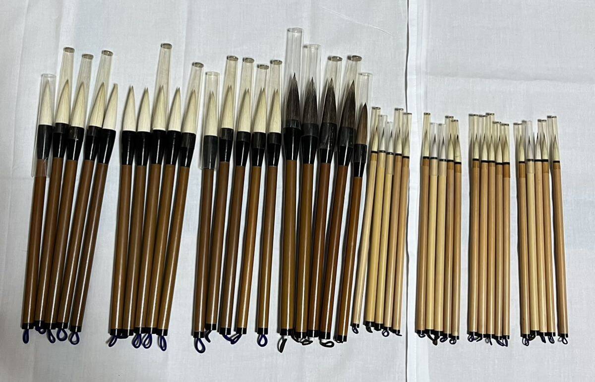  China writing brush calligrapher calligraphy writing brush wool writing brush writing brush unused 50ps.