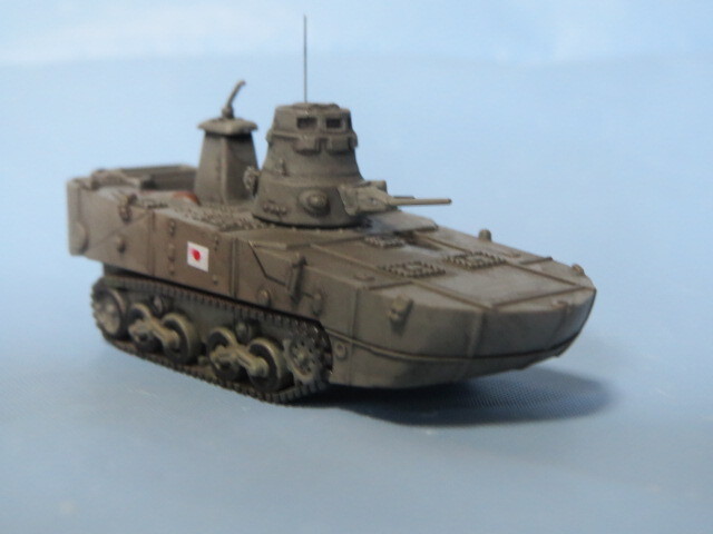 【完成品】1/144 F-Toys WTM Vol.3 日本陸軍 特二式内火艇 カミ (初期塗装灰色)_画像6