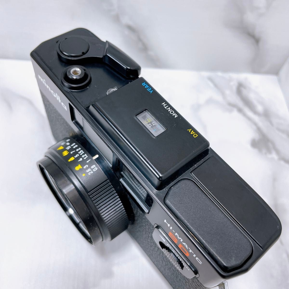 【完動品】MINOLTA ミノルタ HI-MATIC SD フィルムカメラ