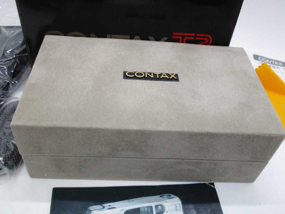 CONTAX Contax T2 camera empty box case attaching present condition goods (FKMYY