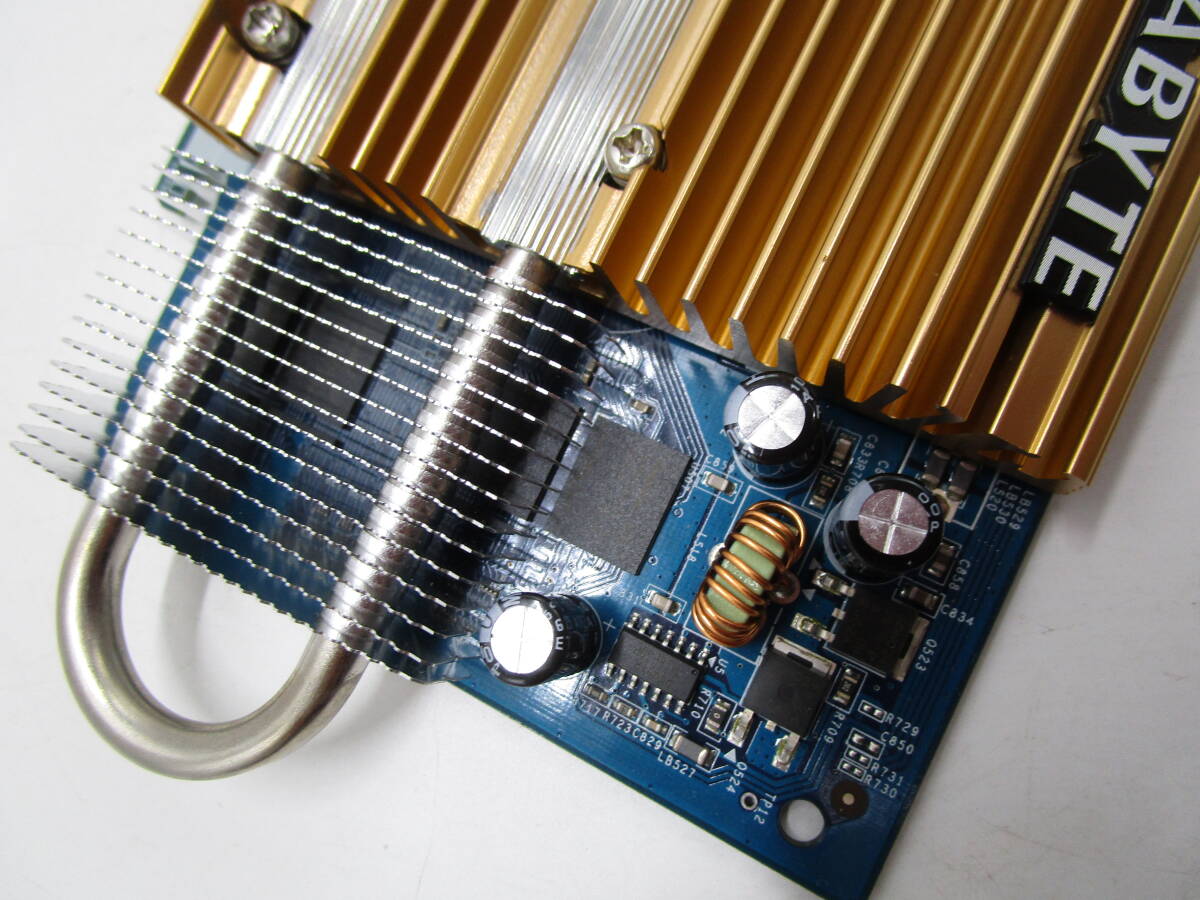 GIGABYTE GV-NX76G512P-RH GeForce7600GS搭載 512MB PCI-e接続 ファンレス　現状品（RR077_画像5