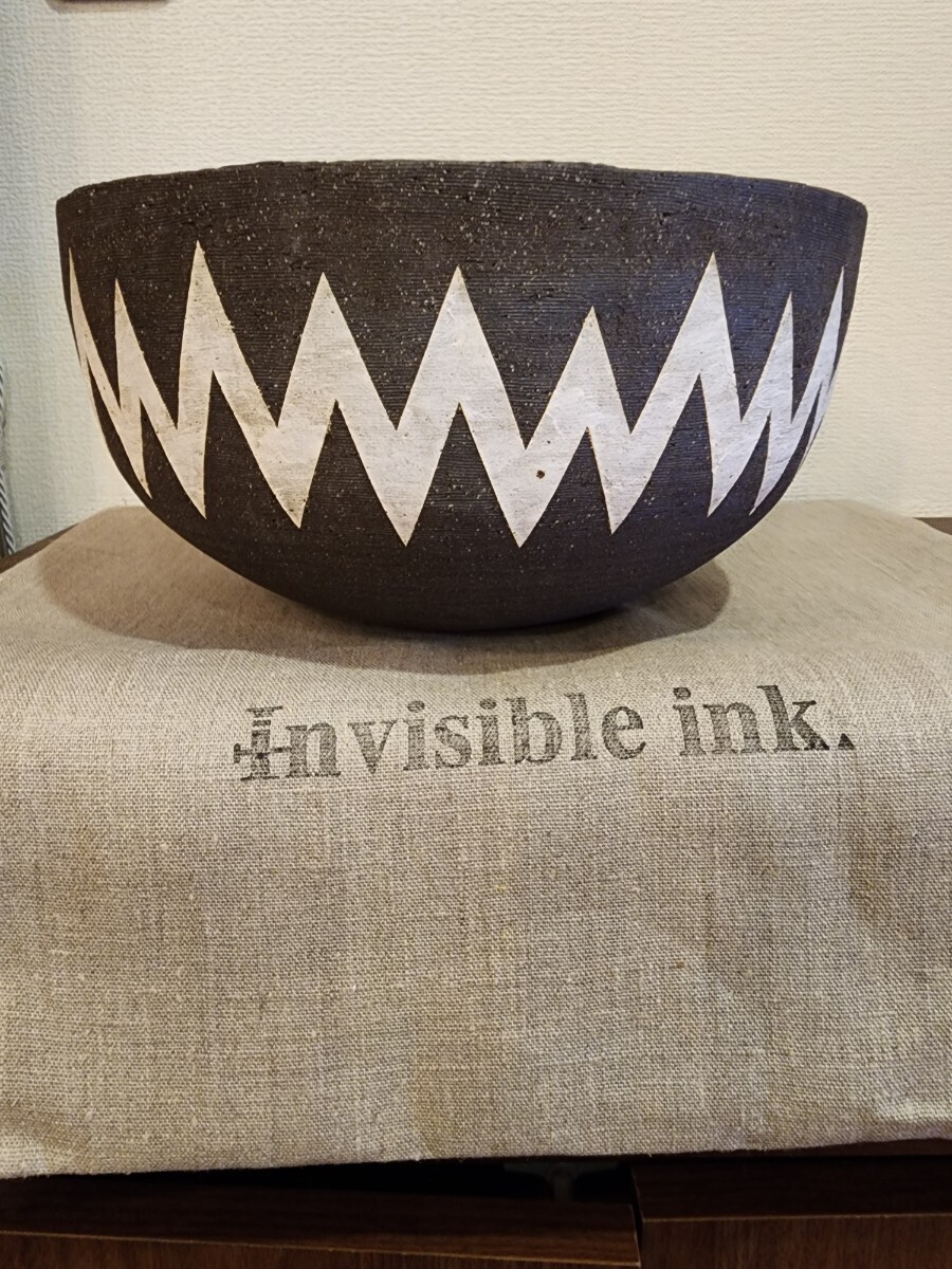 Invisible ink. DIGS MEX. 4400g* extra-large 30cm TERABITE* in bijibru ink pot BOWL POT* CT flag store buy regular goods * free shipping 