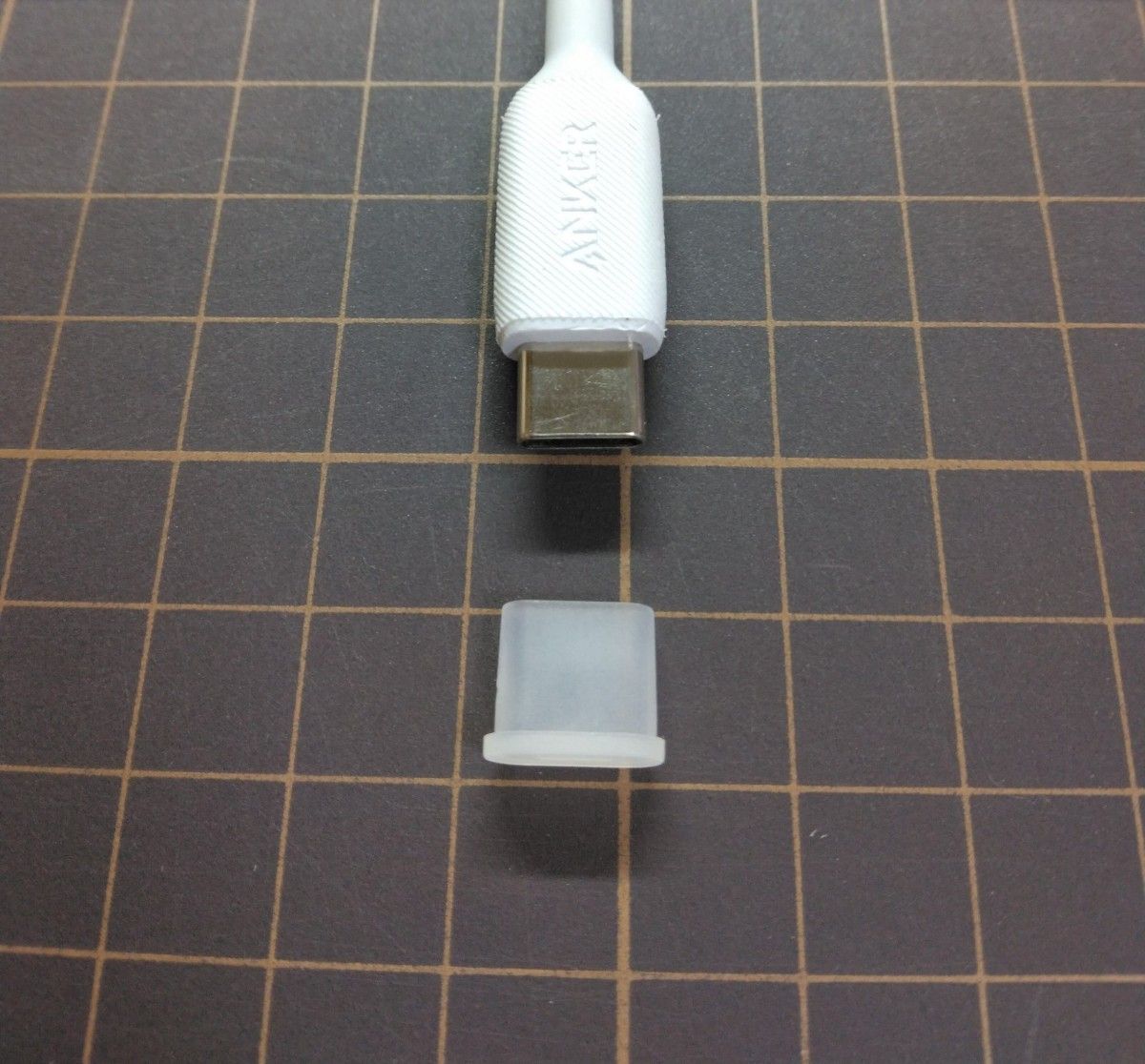 USB コネクタカバー タイプC オス用 10個 PE製 USBコネクタキャップ
