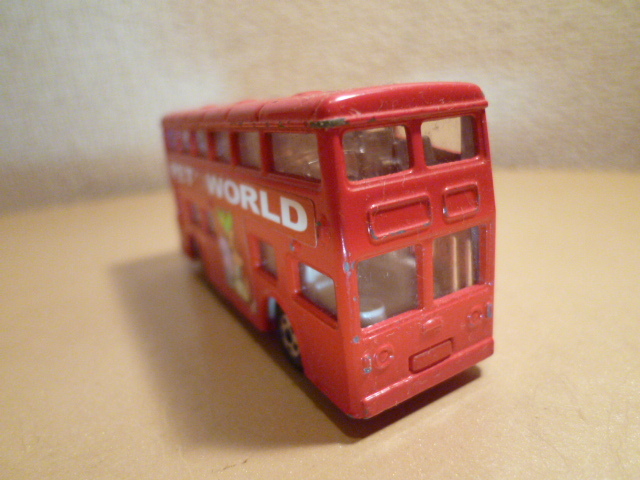 LONDON BUS NO:95/ロンドンバスNO:95 ミニカー S=1/130 TOMICA TOMY 1977 中古・美品・箱なし_画像6