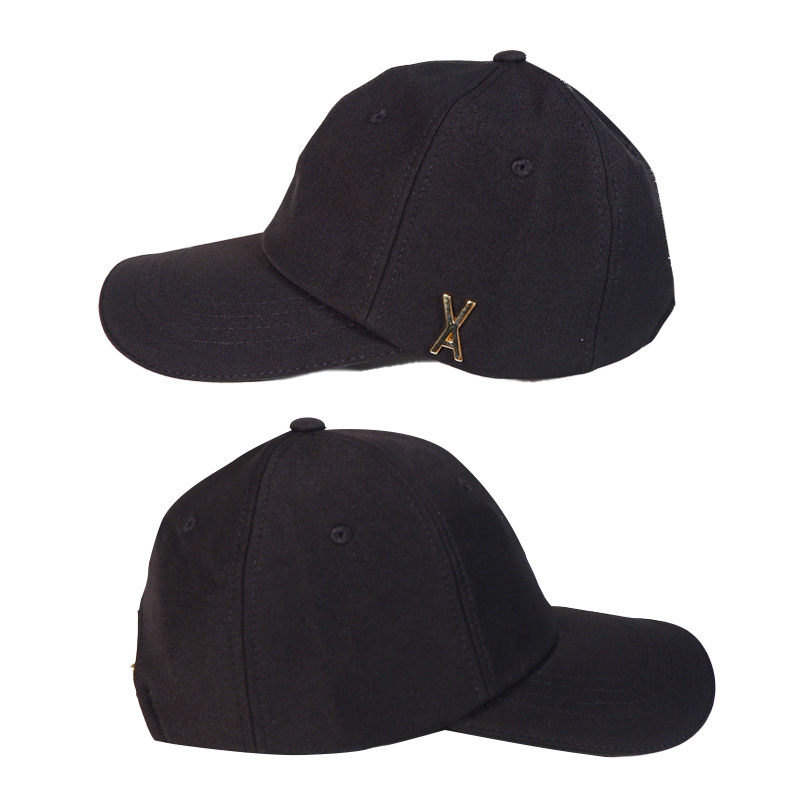 ■新品■VARZAR バザール Gold stud over fit ball cap VZ-636 ゴールド スタッド ロゴ キャップ■ブラック■gsofbcvz636_画像2