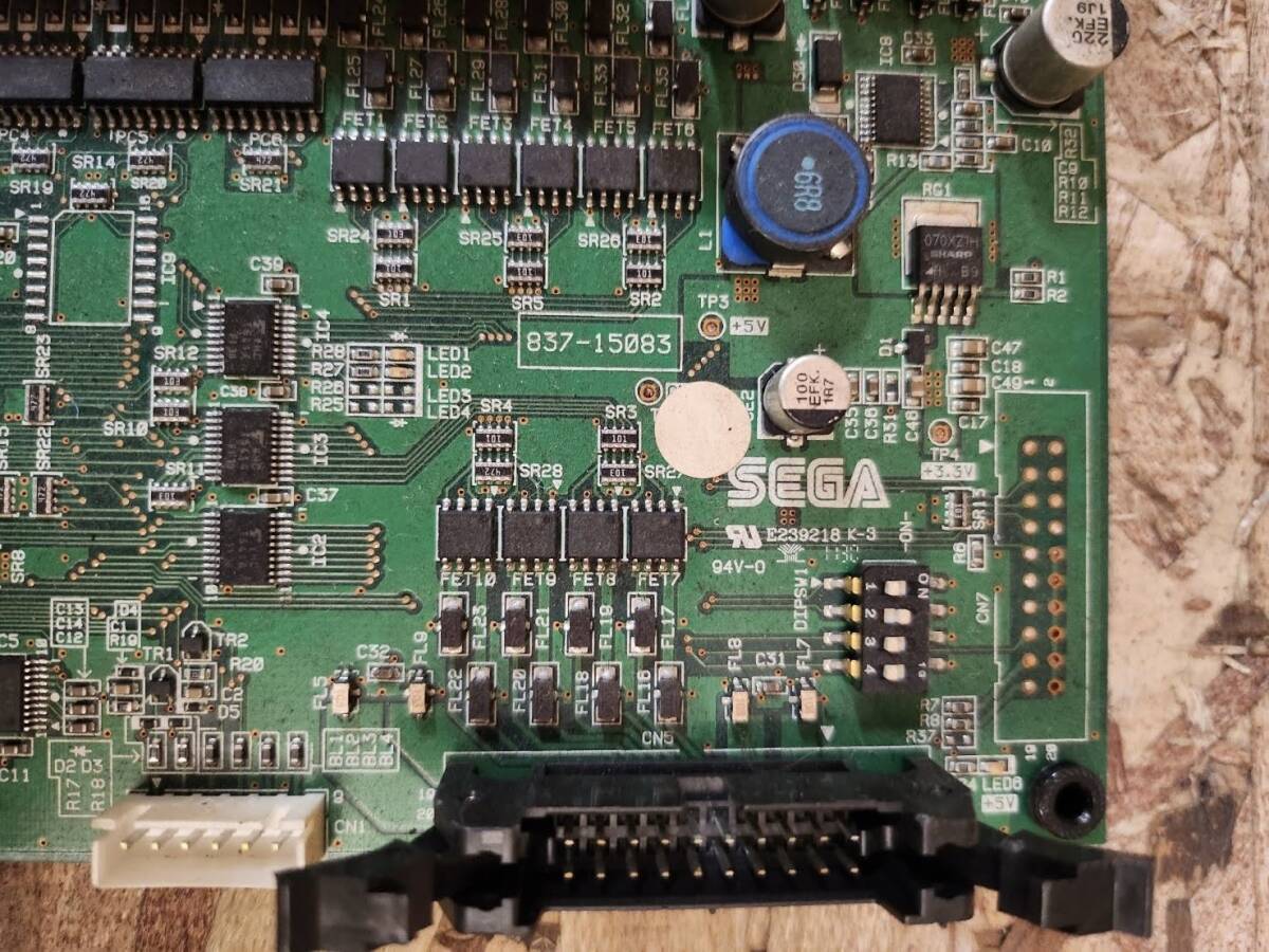 【セガ アーケード I/Oボード 3種 4個セット】 SEGA Arcade I/O Board 4 pieces (No.1757)_画像4