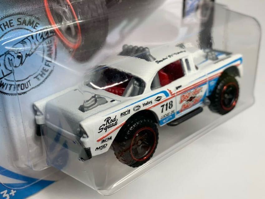 2020 Hot Wheels BIG-AIR BEL-AIR '56 Chevy ホットウィール ビッグエア・ベルエア 1956 シボレー バハ オフロード ラリーカー_画像3